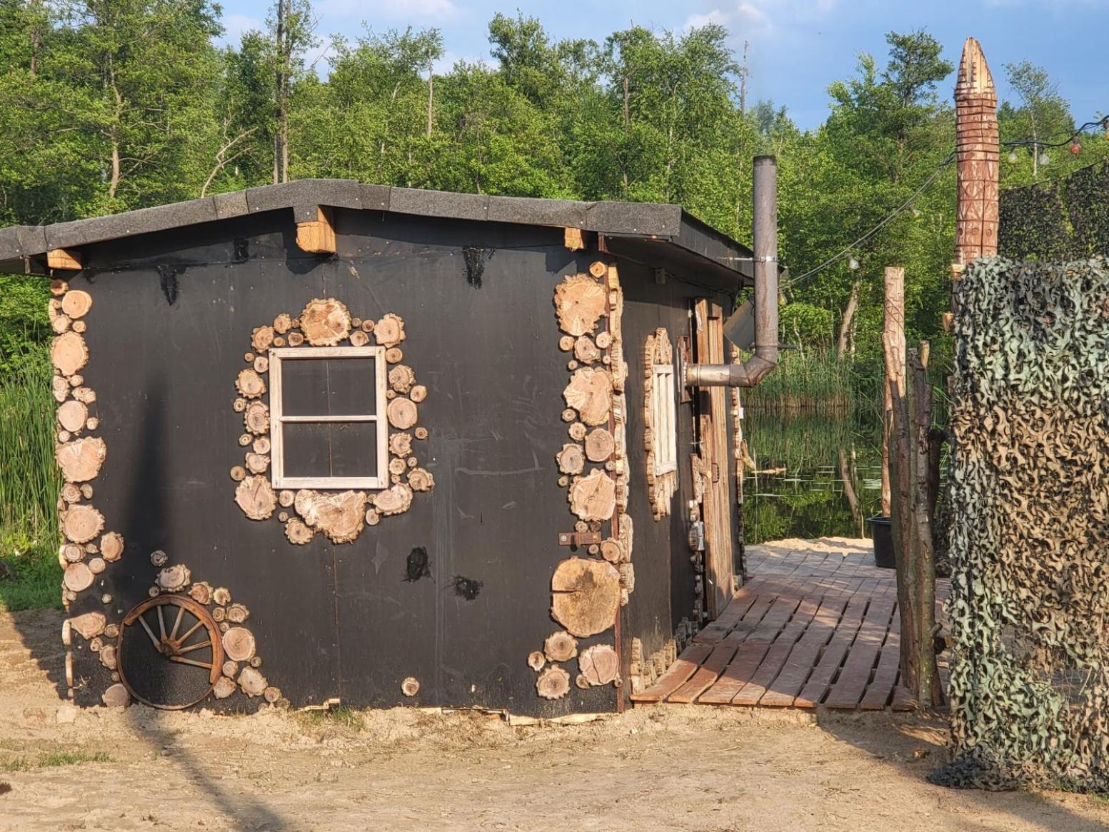 Ferienpark Fleether Mühle Mirow Exterior foto